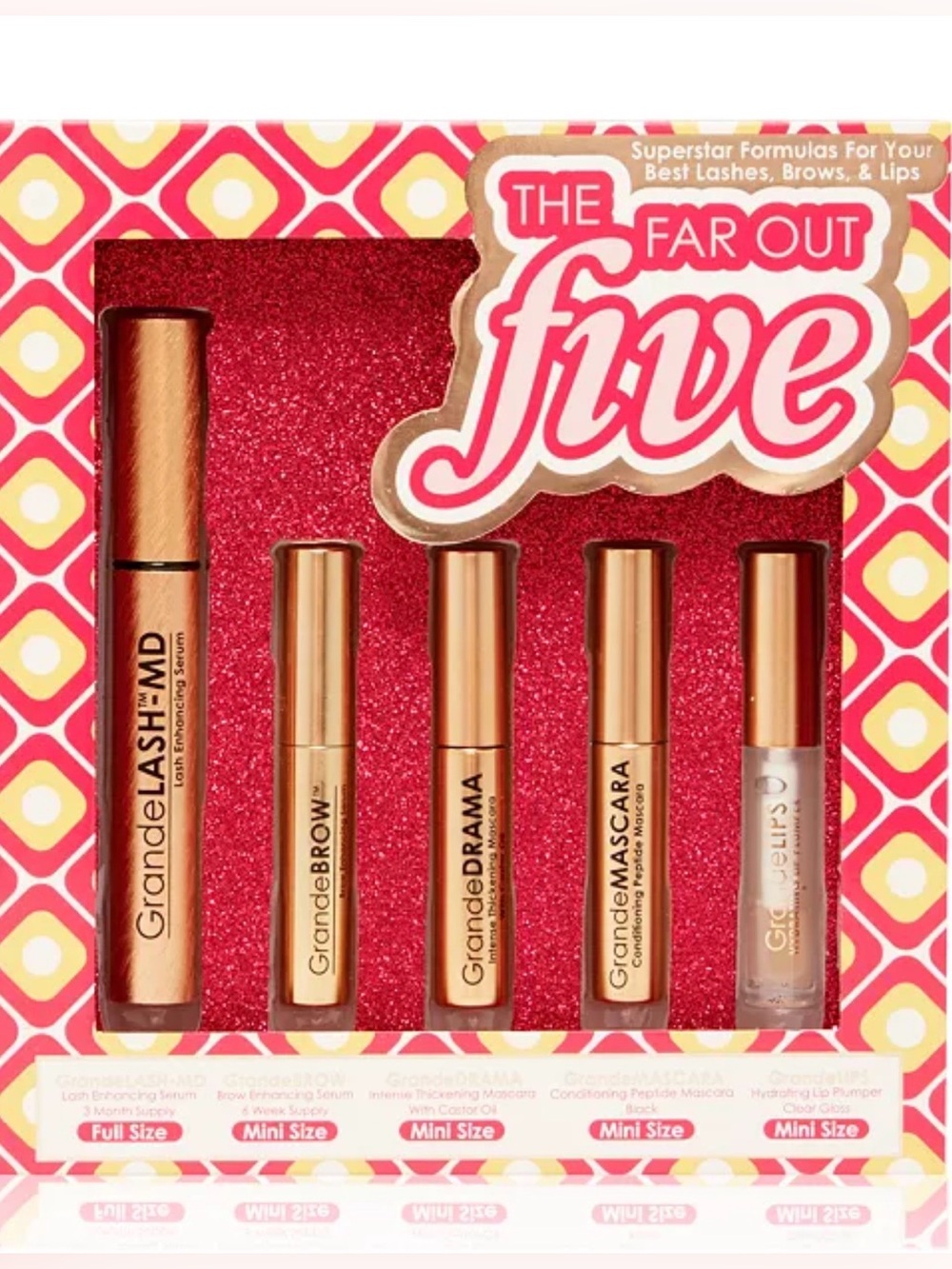 Grande Cosmetics The Far Out Five Set
